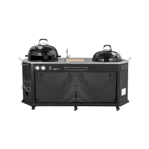 Kettle Combo Grills 22", Gas & Charcoal