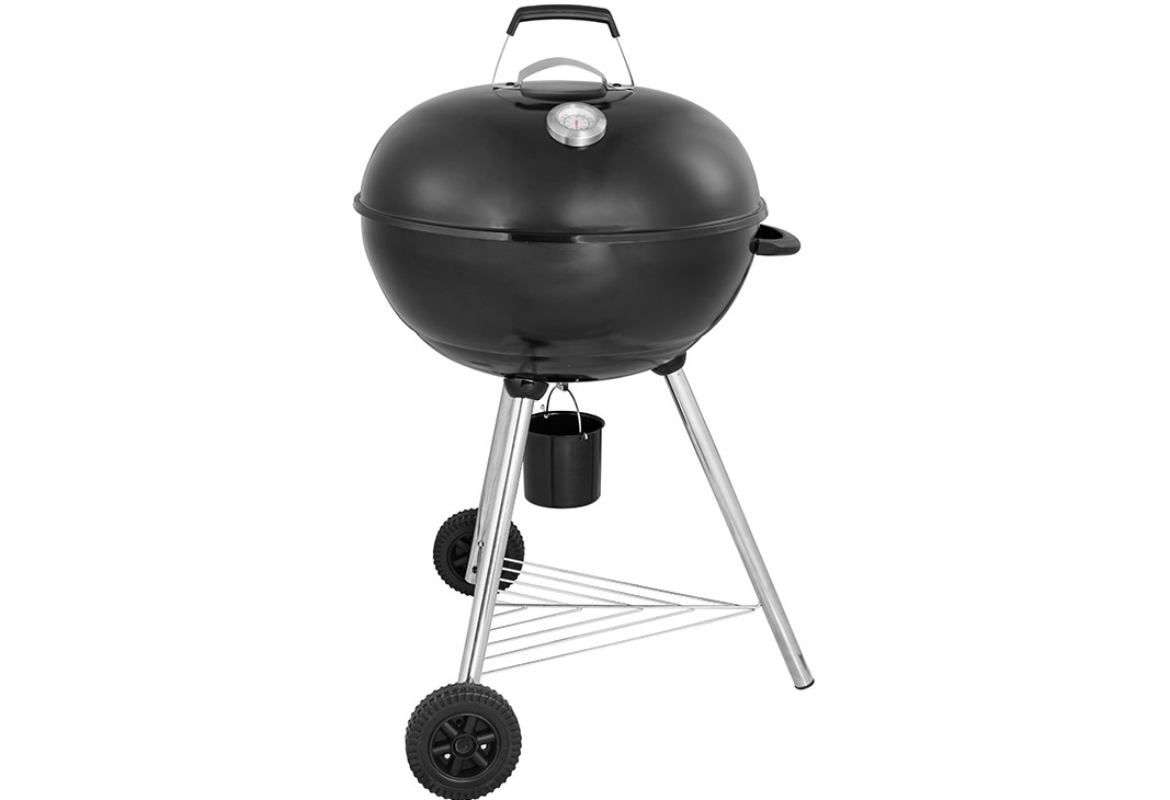 Kettle Charcoal Grill 22", with plastic handle，S/S heat insulation & Bakelite firebox handle