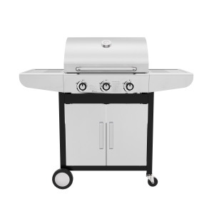 Stainless steel 2B-6B 3kW(each) Gas Grill Double-Layer Lid